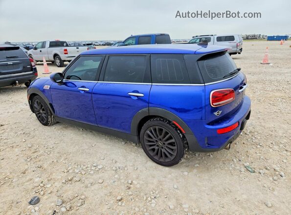 WMWLV7C02L2M94077 2020 MINI COOPER Синий Задняя левая четверть