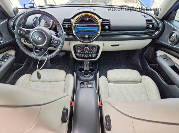 WMWLV7C02L2M94077 2020 MINI COOPER Синий Вид панели приборов