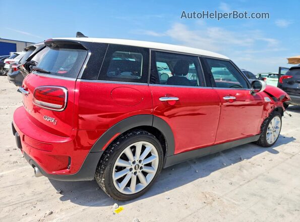 WMWLV7C06M2N80557 2021 MINI COOPER Red Задня права чверть