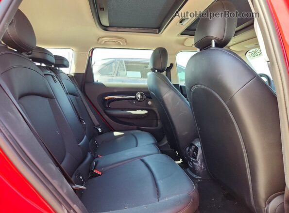WMWLV7C06M2N80557 2021 MINI COOPER Red Вид задньої частини салону