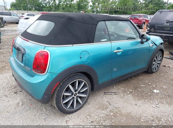 WMWWG5C53K3F79075 2019 MINI CONVERTIBLE Teal 