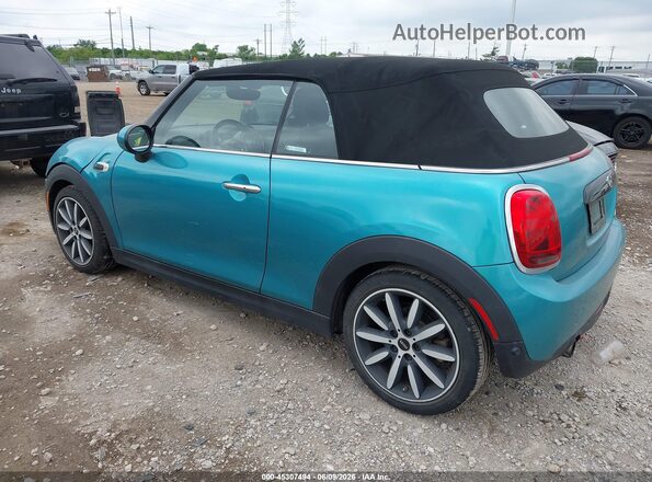 WMWWG5C53K3F79075 2019 MINI CONVERTIBLE Teal 