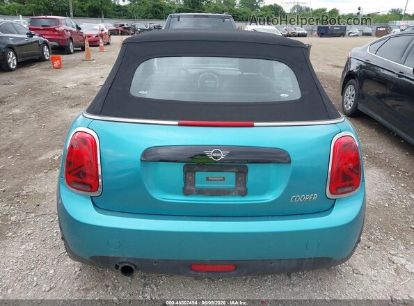 WMWWG5C53K3F79075 2019 MINI CONVERTIBLE Teal 