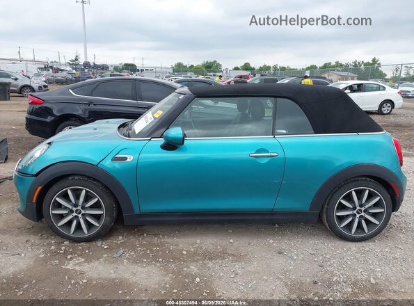 WMWWG5C53K3F79075 2019 MINI CONVERTIBLE Teal 