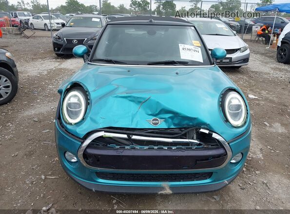 WMWWG5C53K3F79075 2019 MINI CONVERTIBLE Teal 