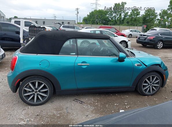 WMWWG5C53K3F79075 2019 MINI CONVERTIBLE Teal 