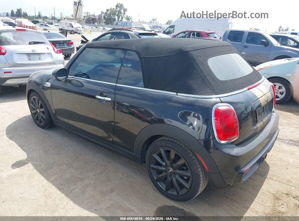 WMWWG9C59H3C23097 2017 MINI CONVERTIBLE Black Задня ліва чверть