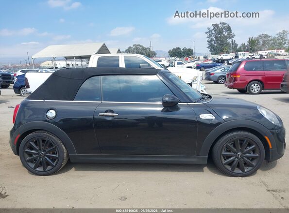 WMWWG9C59H3C23097 2017 MINI CONVERTIBLE Black Вид задньої частини салону