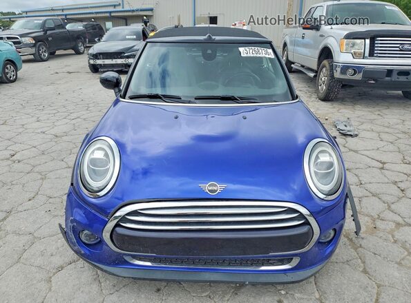 WMWWJ3C00L3L69803 2020 MINI COOPER Blue Դիմացի տեսք
