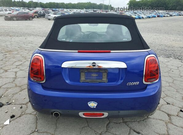 WMWWJ3C00L3L69803 2020 MINI COOPER Blue Հետևի տեսք