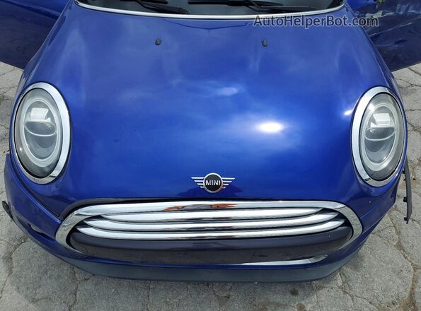 WMWWJ3C00L3L69803 2020 MINI COOPER Blue Սալոնի հետևի տեսք
