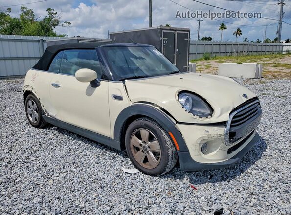 WMWWJ3C06L3L43500 2020 MINI COOPER Cream Delantero derecho