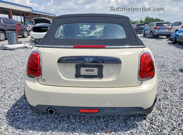 WMWWJ3C06L3L43500 2020 MINI COOPER Cream Vista trasera