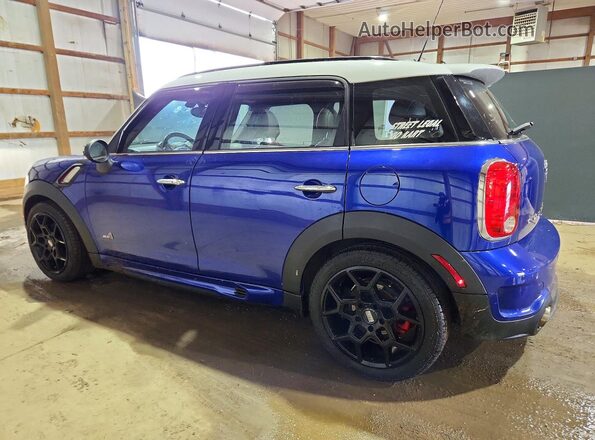 WMWXD1C52GWT97702 2016 MINI COOPER Blue Trasero izquierdo