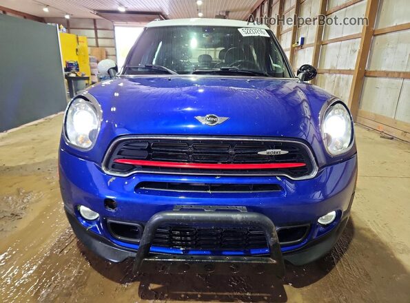 WMWXD1C52GWT97702 2016 MINI COOPER Blue Vista frontal