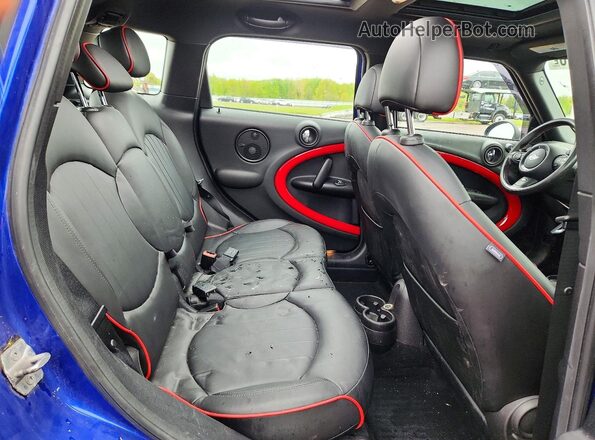 WMWXD1C52GWT97702 2016 MINI COOPER Blue Vista de los asientos traseros