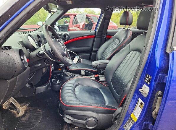 WMWXD1C52GWT97702 2016 MINI COOPER Blue Vista interior delantera
