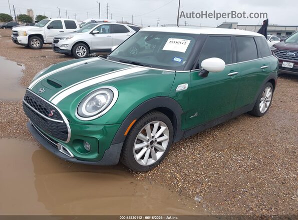 WMWXJ1C09L2N02427 2020 MINI CLUBMAN Green Przód lewy