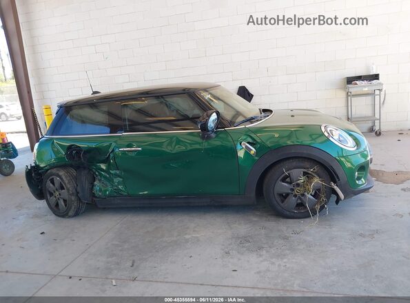 WMWXP3C01M2N97951 2021 MINI SE HARDTOP Green სალონის 360-გრადუსიანი ხედი