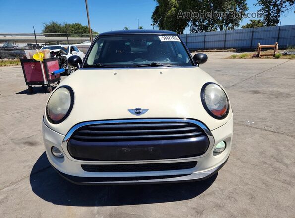 WMWXP5C58G2D14816 2016 MINI COOPER Cream Դիմացի տեսք