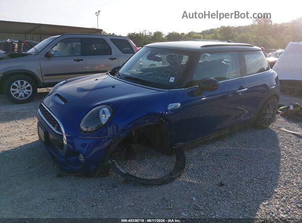 WMWXP7C58K2H60730 2019 MINI HARDTOP Blue Front left
