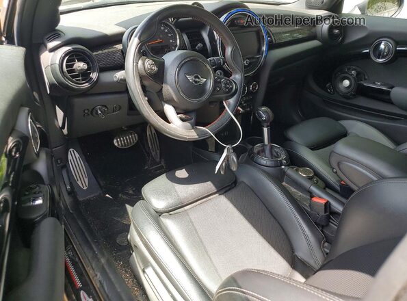 WMWXP7C59H2A44993 2017 MINI COOPER Blue Вид панелі приладів