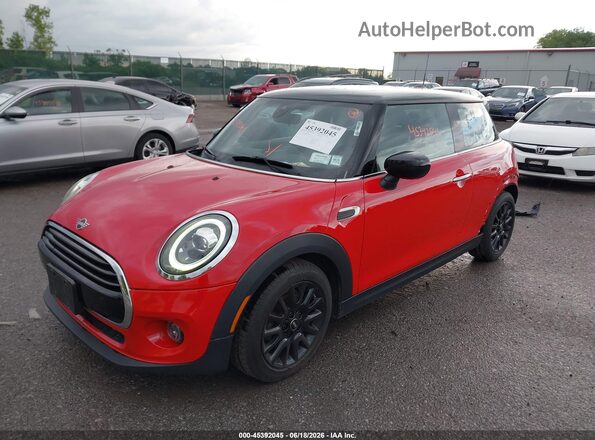 WMWXR3C08M2N94152 2021 MINI HARDTOP Red Przód lewy