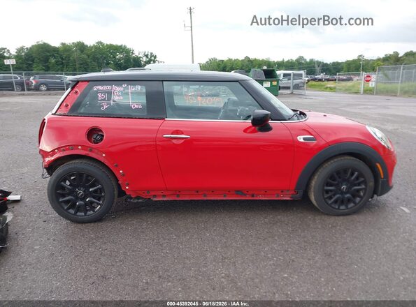 WMWXR3C08M2N94152 2021 MINI HARDTOP Red Widok wnętrza z tyłu