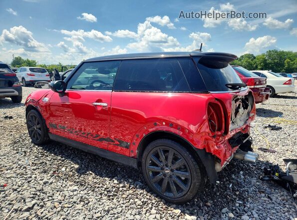 WMWXR5C01L2L85233 2020 MINI COOPER Red Rear left