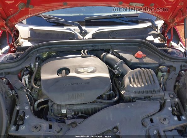 WMWXU1C53G2D09329 2016 MINI HARDTOP Red Widok z tyłu