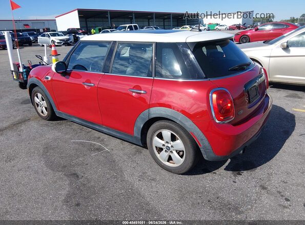 WMWXU1C54G2D10165 2016 MINI HARDTOP Красный Задняя левая четверть