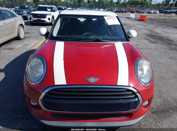 WMWXU1C54G2D10165 2016 MINI HARDTOP Красный Вид спереди