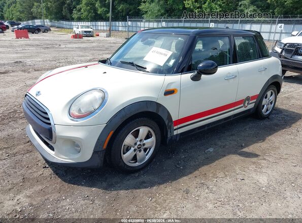 WMWXU1C57G2D12783 2016 MINI HARDTOP Cream Առջևի ձախ երեք քառորդ տեսարան