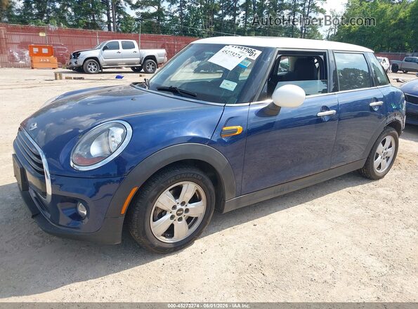 WMWXU1C58J2F81222 2018 MINI HARDTOP Синий Передняя левая четверть