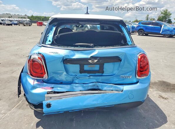 WMWXU1C5XG2D10297 2016 MINI COOPER Blue Widok z tyłu
