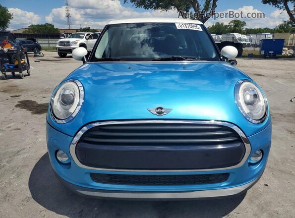 WMWXU1C5XG2D10297 2016 MINI COOPER Blue Widok z przodu
