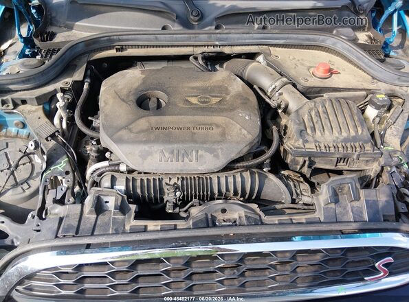 WMWXU3C34H2F48450 2017 MINI HARDTOP Blue Հետևի տեսք
