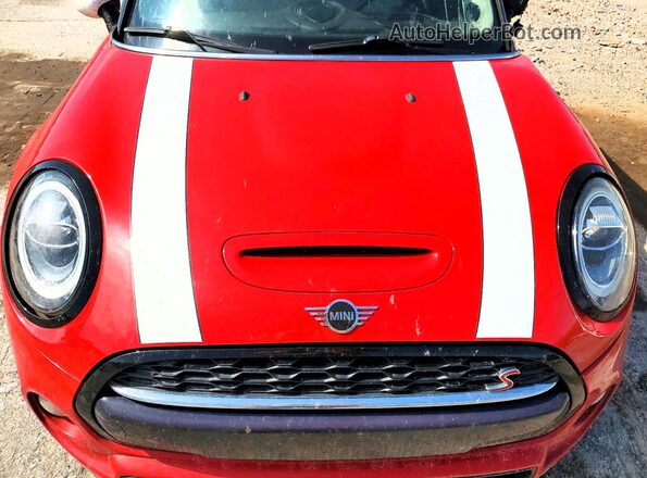 WMWXU3C50K2H86725 2019 MINI COOPER Red Вид задньої частини салону