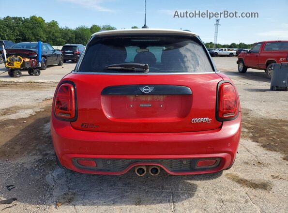 WMWXU3C50K2H86725 2019 MINI COOPER Red Вид ззаду