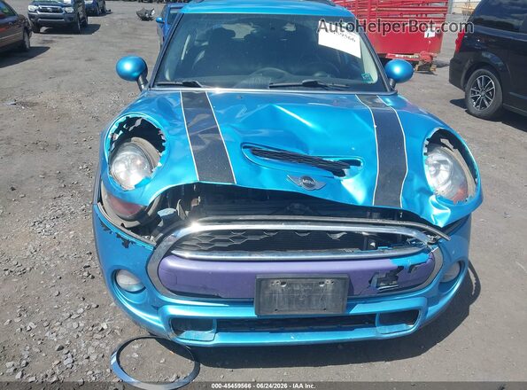 WMWXU3C51G2B63489 2016 MINI HARDTOP Blue Դիմացի տեսք