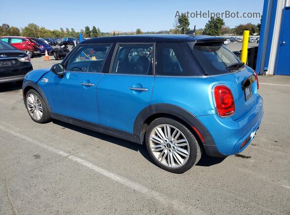 WMWXU3C52J2F49801 2018 MINI COOPER Blue Tył lewy