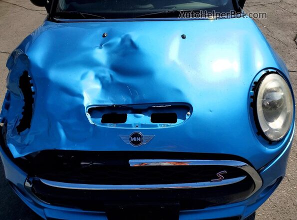 WMWXU3C52J2F49801 2018 MINI COOPER Blue Widok wnętrza z tyłu
