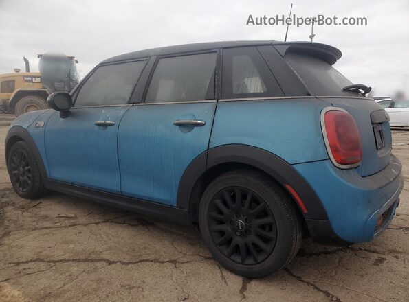 WMWXU3C52J2F50138 2018 MINI COOPER Синий Задняя левая четверть