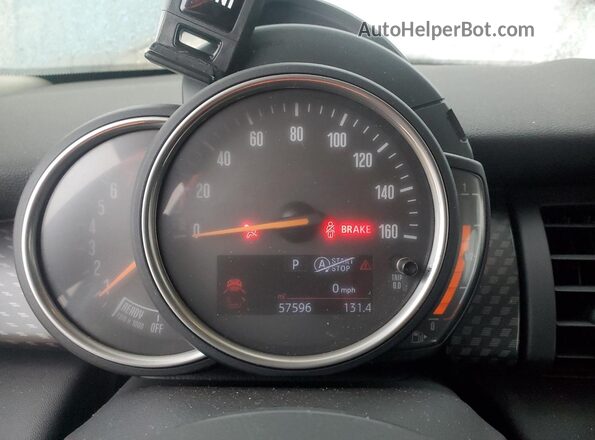WMWXU3C52J2F50138 2018 MINI COOPER Синий Вид щитка приборов