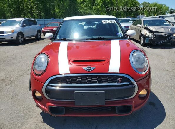 WMWXU3C59H2D32630 2017 MINI COOPER Red წინა ხედი