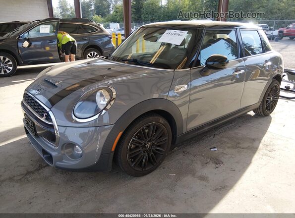 WMWXU3C5XK2F52186 2019 MINI HARDTOP Gray Передня ліва чверть
