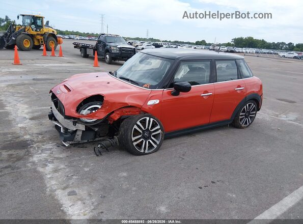WMWXU9C00L2L83091 2020 MINI HARDTOP Red წინა მარცხენა ხედი სამი მეოთხედიდან