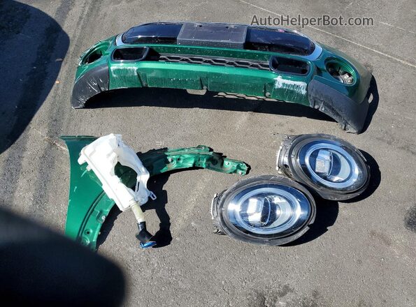 WMWXU9C01L2M66450 2020 MINI COOPER Green Widok komory silnika