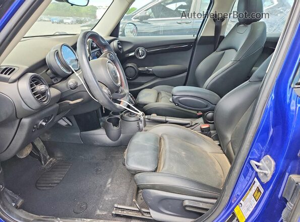 WMWXU9C03L2L61926 2020 MINI COOPER Blue Вид салону спереду