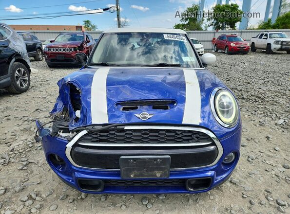 WMWXU9C03L2L61926 2020 MINI COOPER Blue Вид спереду